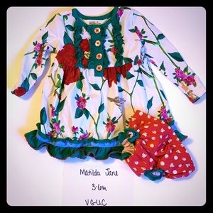 Matilda Jane Woodland Wonders Holiday Dress SOLD